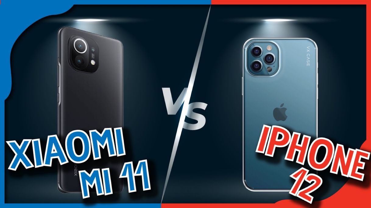 Social IPHONE 12 VS XIAOMI MI 11