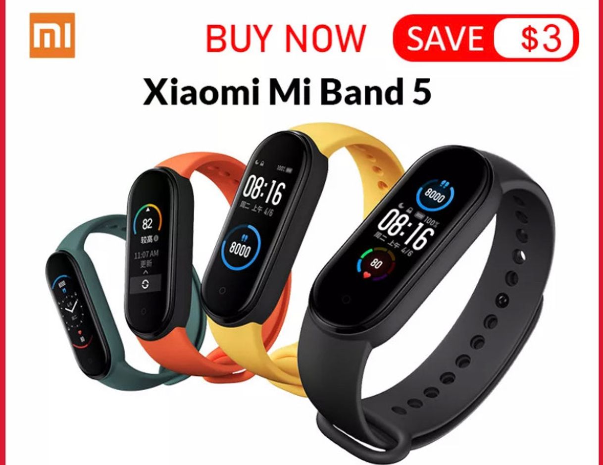 Moda Mi band 5