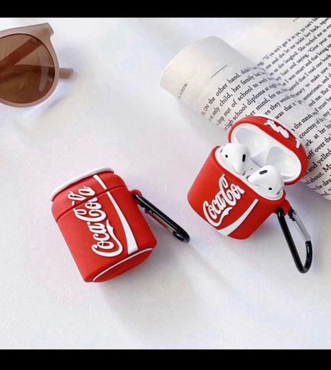 Funda airpods coca cola