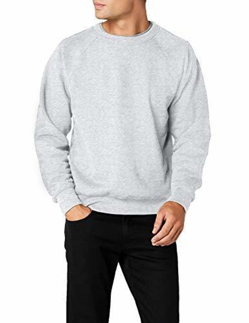 Social Fruit Of The Loom 62-216-0, Sudadera Para Hombre, Gris