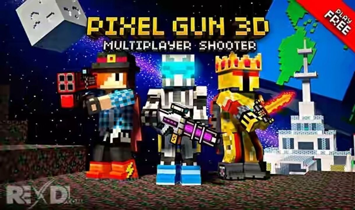 Videogames Pixel Gun 3D (Pocket Edition)