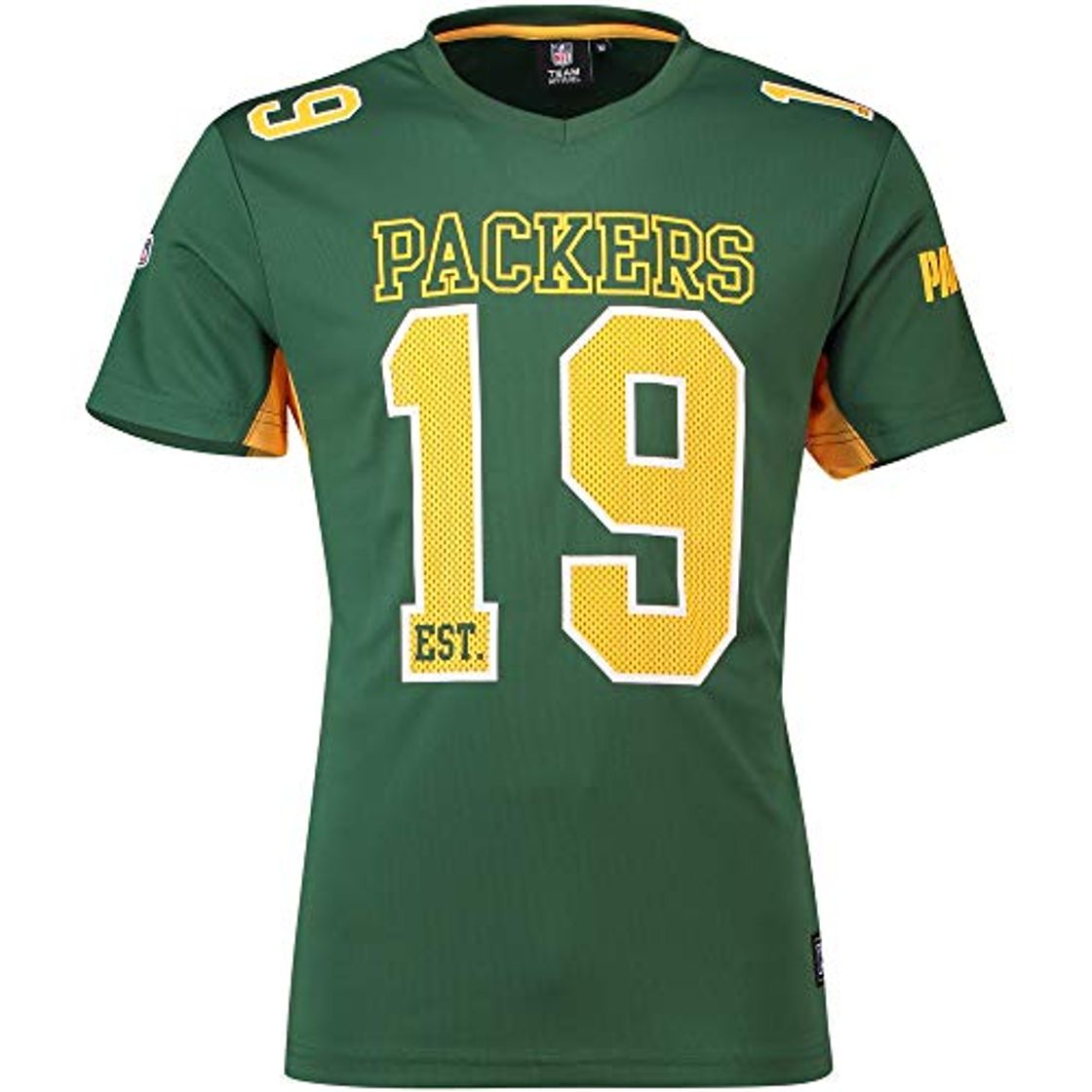 Products Fanatics Green Bay Packers T Shirt NFL Fanshirt Jersey American Football Gr?n