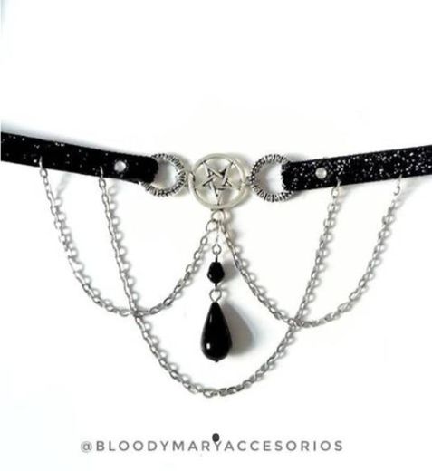 Choker Glam Witchy Style - Bloody Mary Accesorios