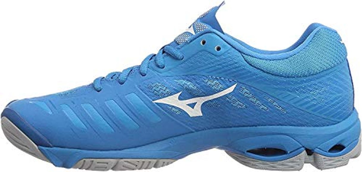 Social Mizuno Wave Lightning Z4, Zapatillas para Hombre, Azul
