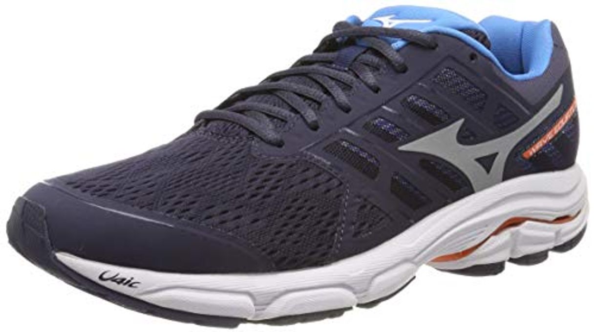 Social Mizuno J1GC1948 Hombre Zapatillas de Running, Negro