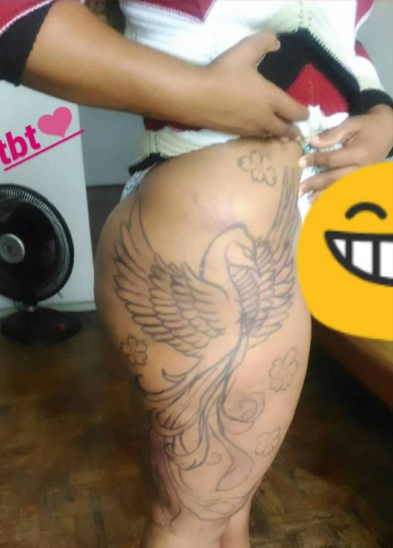 Moda Tatoo fênix