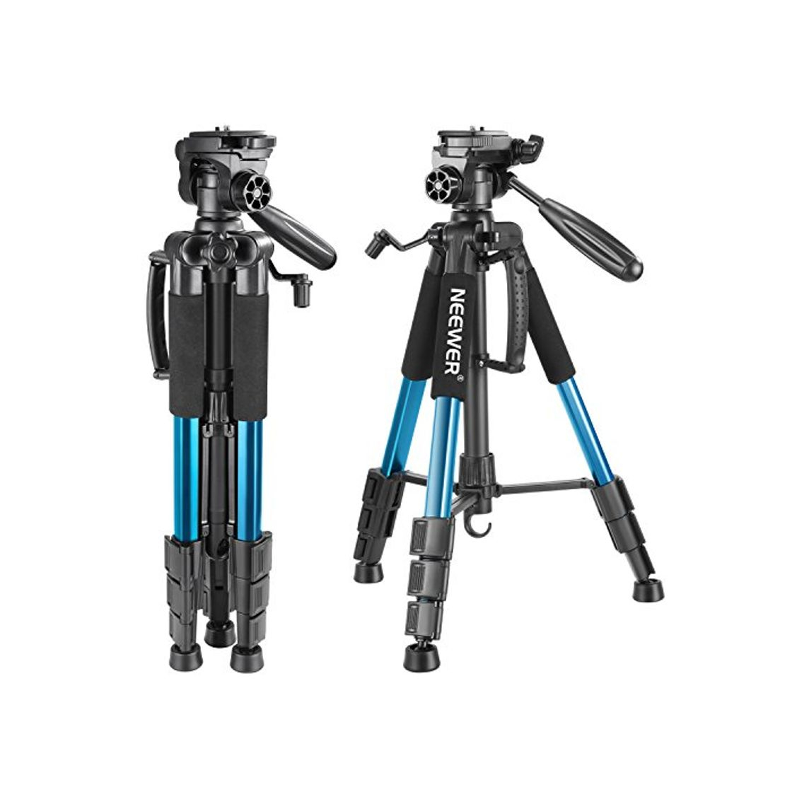 Social Neewer 142cm Trípode de Cámara de Aluminio con Rótula de 3 Vías