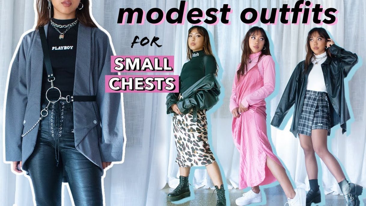 Moda 15 MODEST (but trendy!) Outfit Ideas For Small Chests 