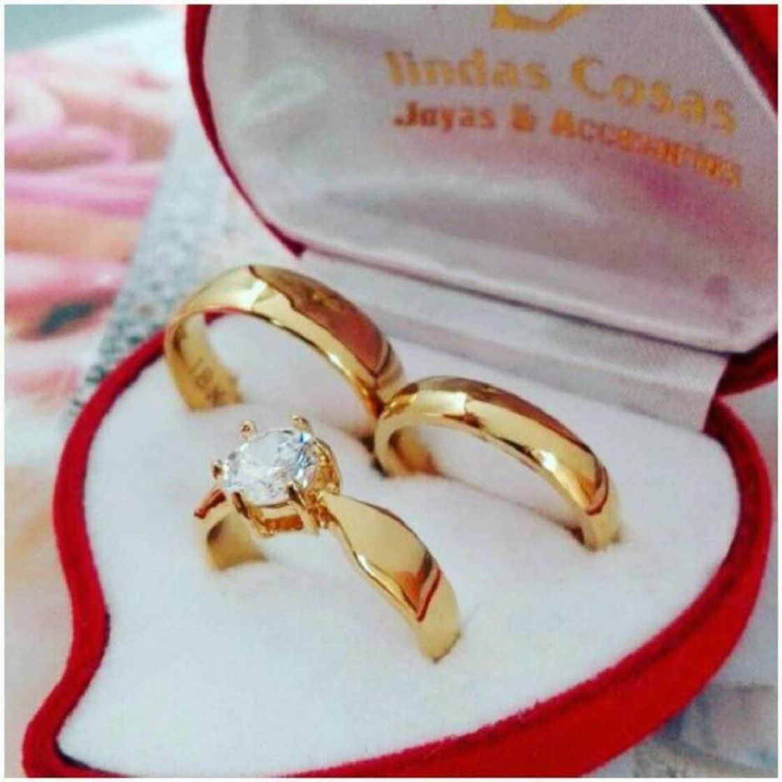 Moda 📞ANILLOS EN ORO DE 18K envio gratis a toda Colombia🎉 165.7