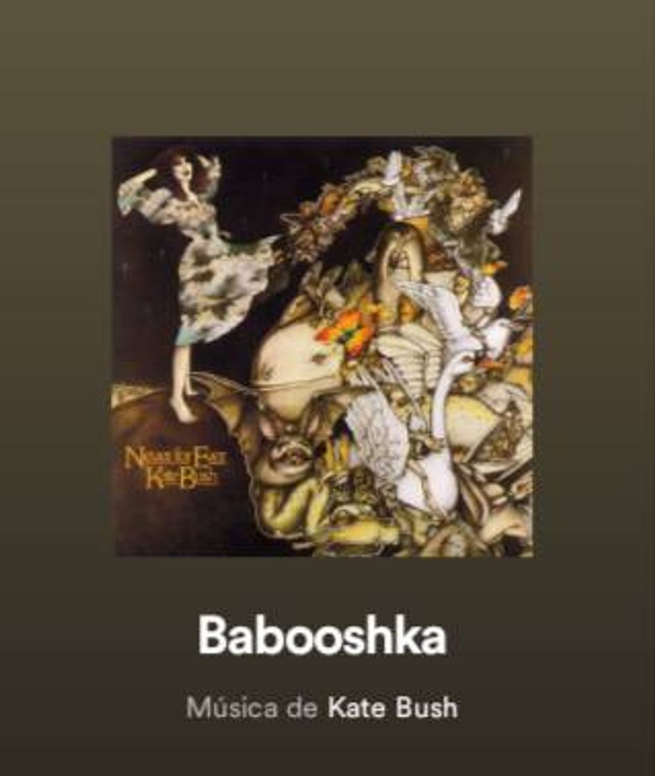 Moda Kate Bush- Babooshka