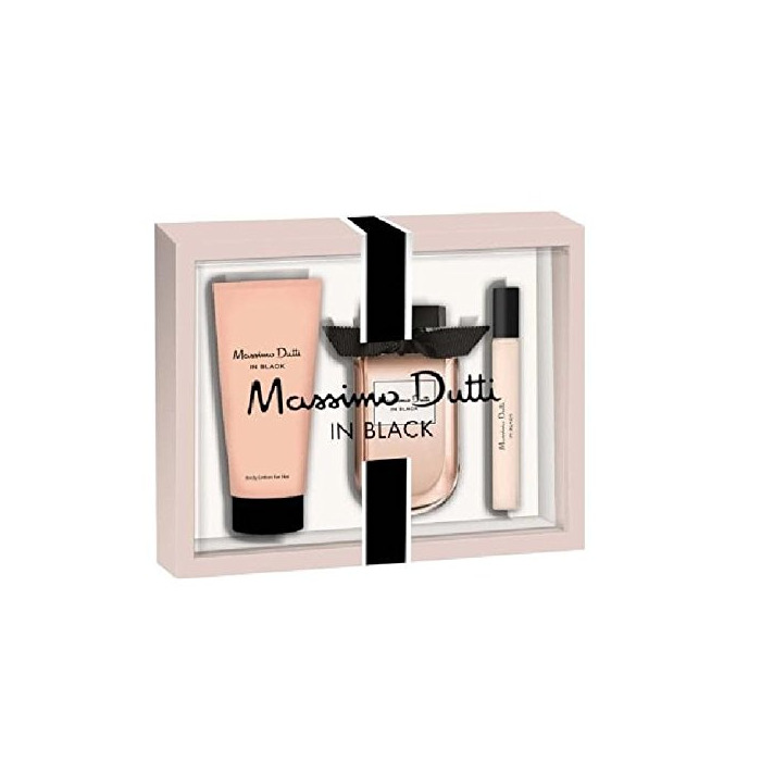 Belleza MASSIMO DUTTI IN BLACK HER LOTE 3 pz