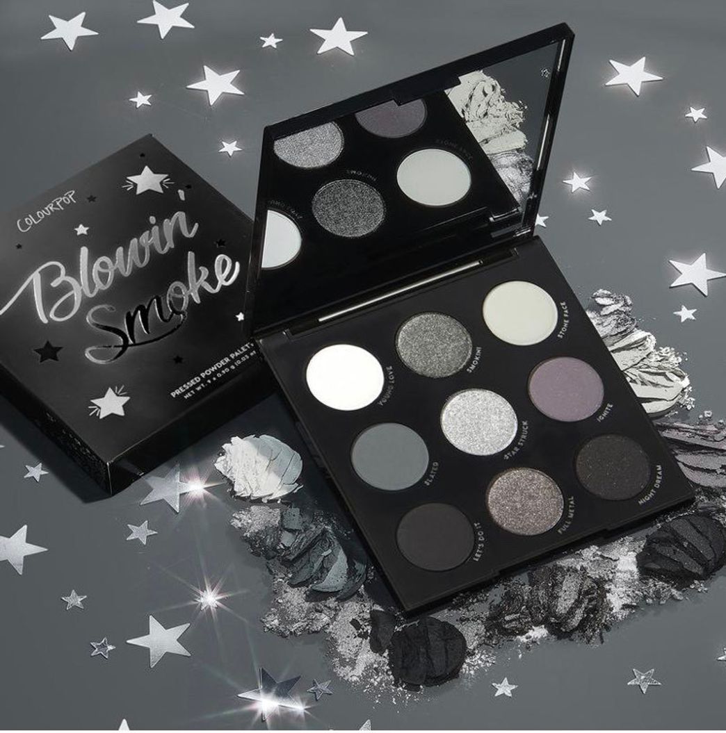 Product Blowin' Smoke Gray Eyeshadow Palette — ColourPop