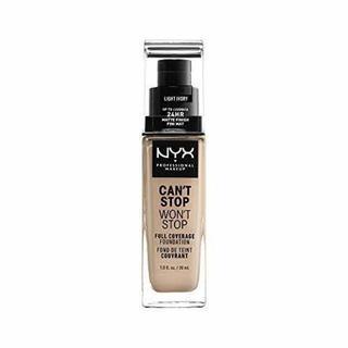 Belleza NYX Professional Makeup Can't Stop Won't Stop 24 Hour Foundation 30ml Light