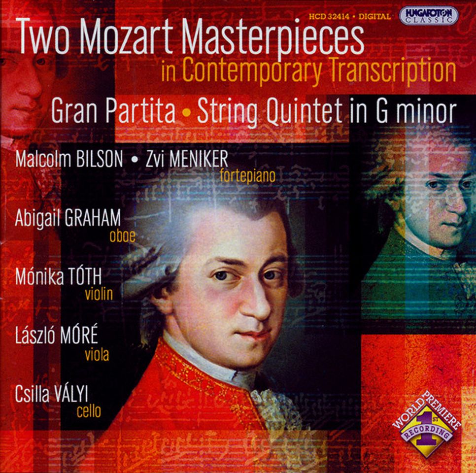 Music Grand Quintetto (after Mozart's Serenade No. 10 in B-Flat Major, K. 361, "Gran Partita"): III. Adagio