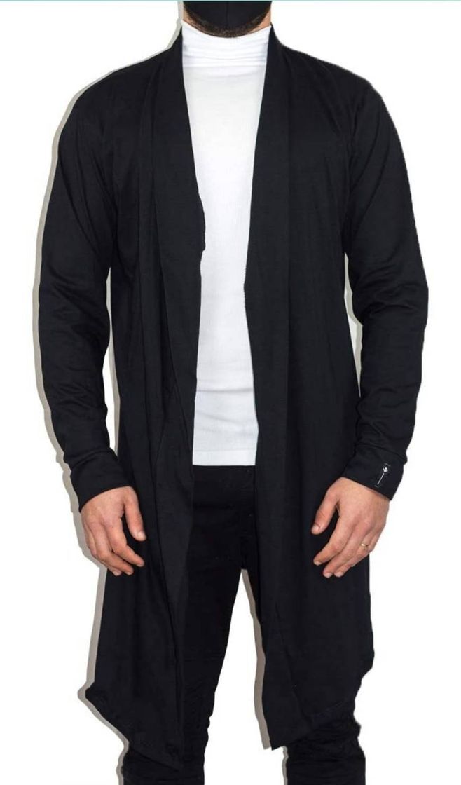 Fashion Blusa De Frio Cardigan Masculino Sobretudo Masculino Swag