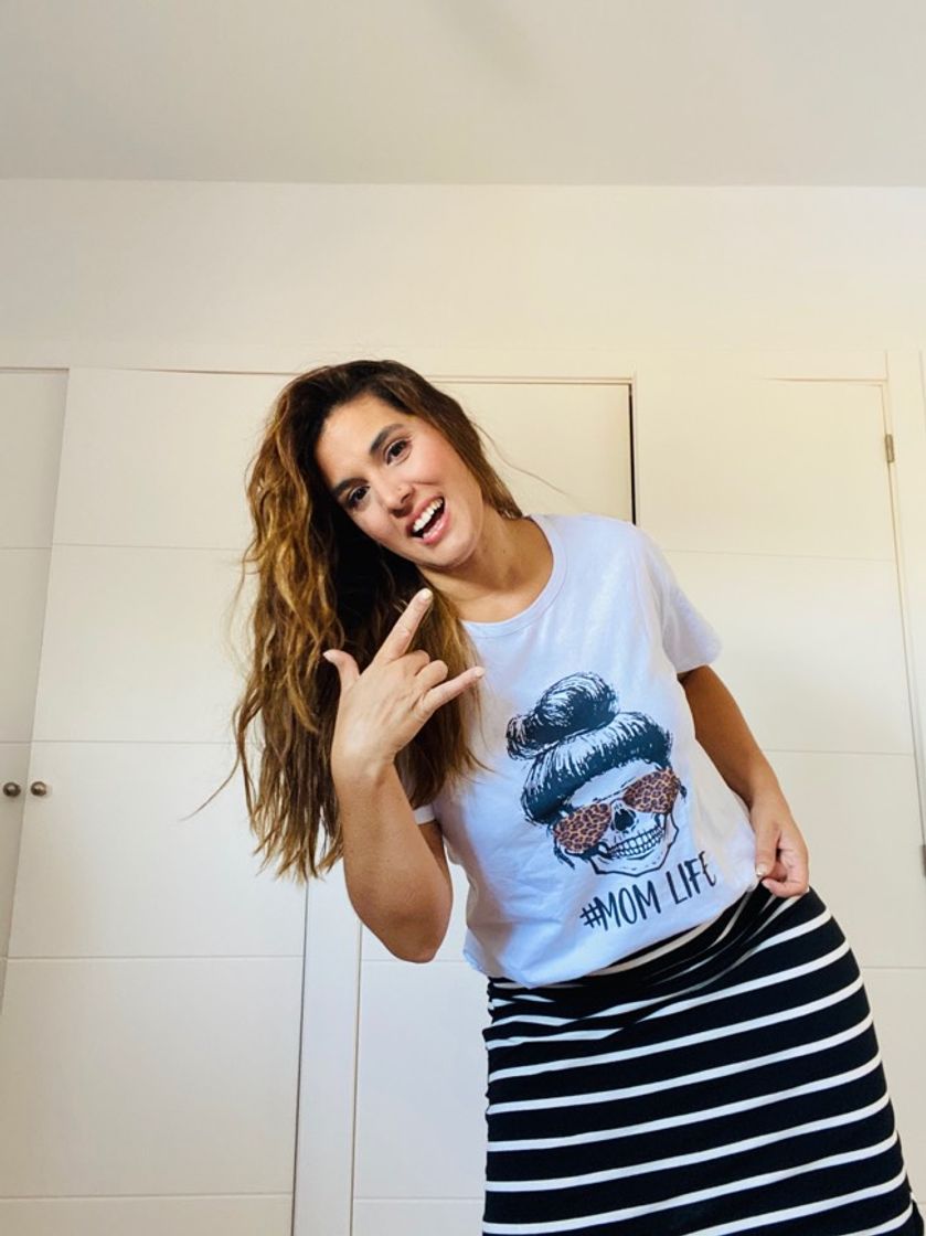 Fashion Camiseta #momlife 