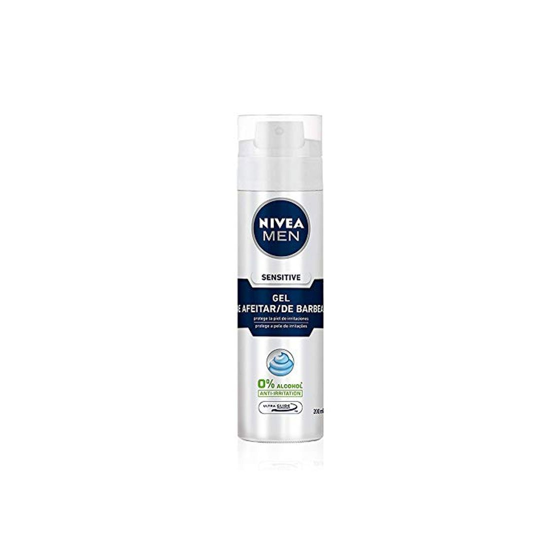 Social NIVEA MEN Sensitive Gel de afeitar para piel sensible