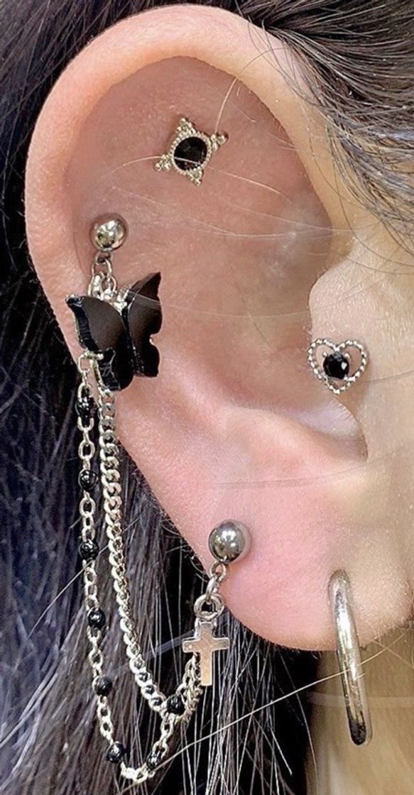 Moda Black piercings🖤