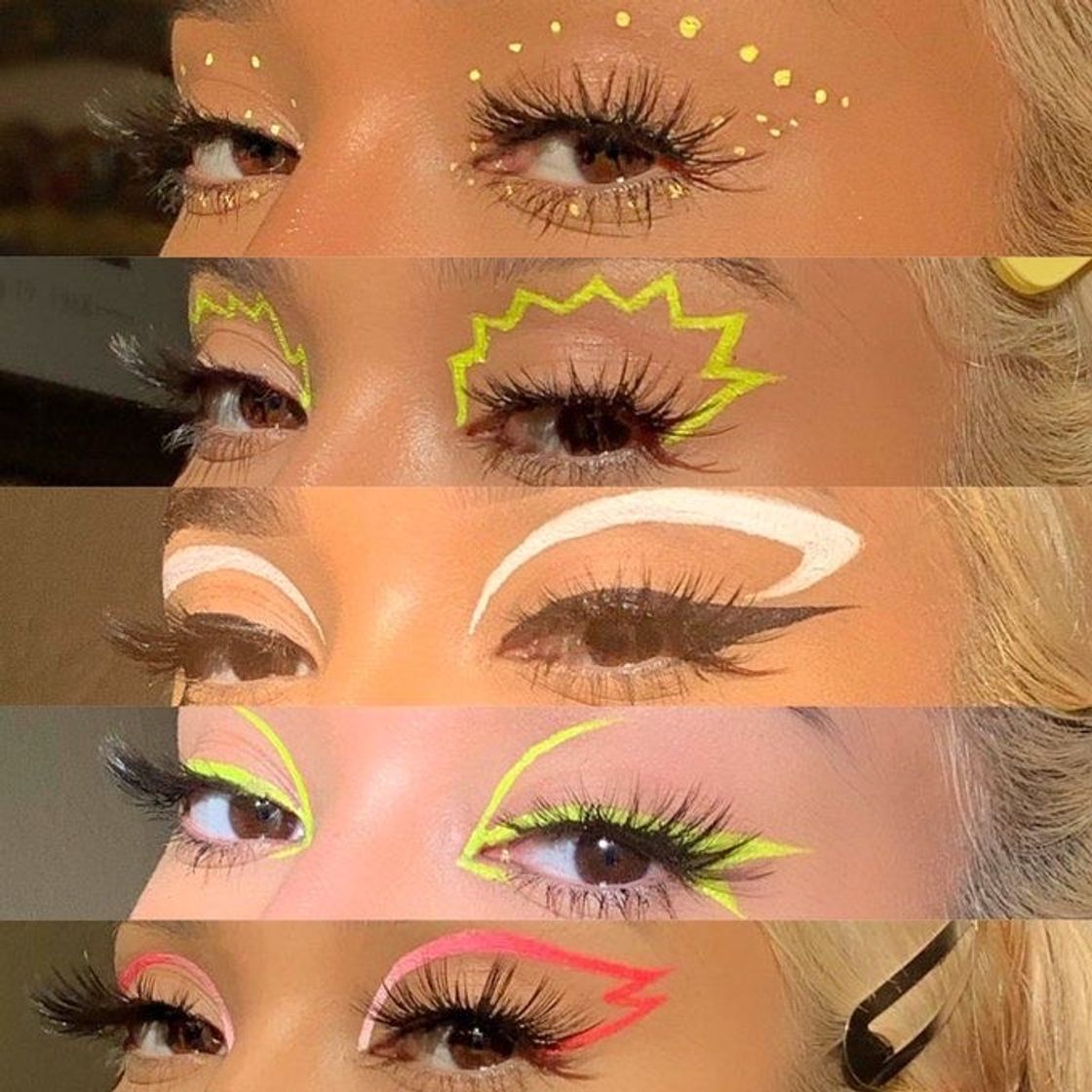 Social Multiple eyeliners ideas✨