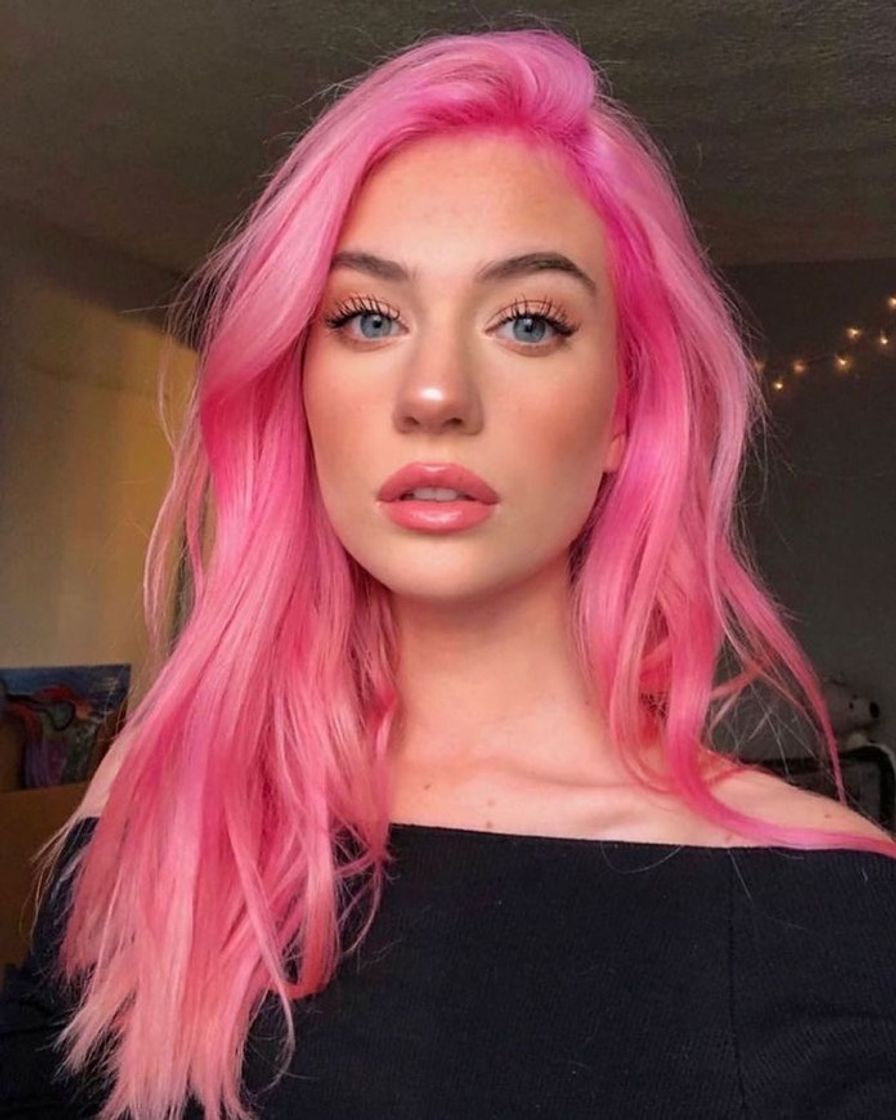 Moda Pink hair🌺