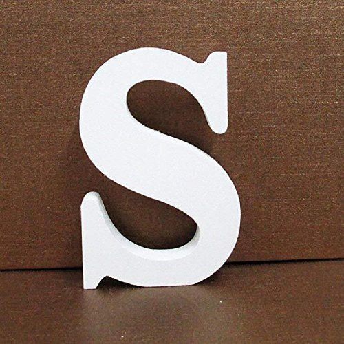 Gspirit Decorativo De Madera Letras, Pared Letras 26 Letras Madera Alfabeto para