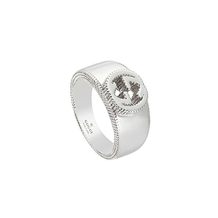 Moda Anillo de plata Gucci INTERLOCKING ybc479228001016