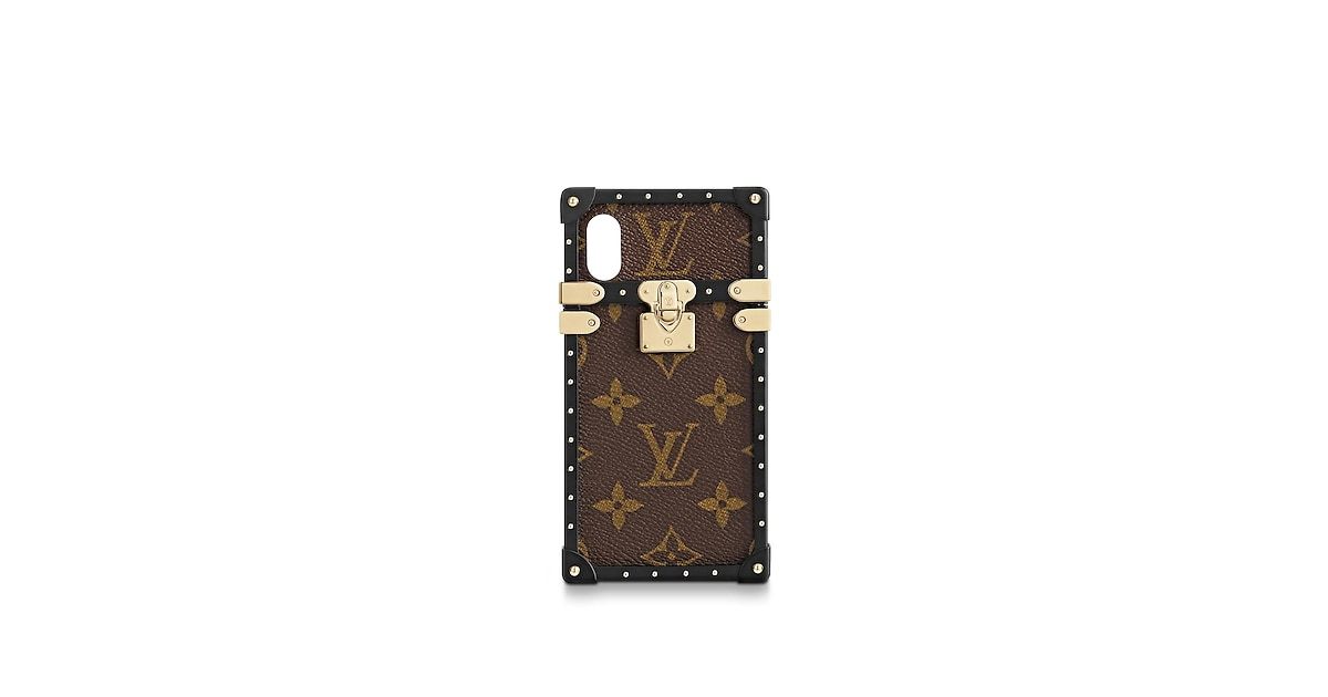 Moda Eye-Trunk para iPhone X & XS Lona Monogram - Louis Vuitton