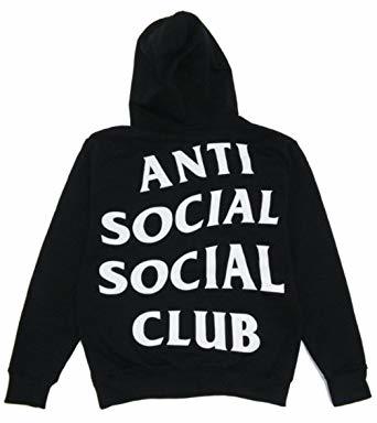 Fashion Identity Sudadera con Capucha para Club Social