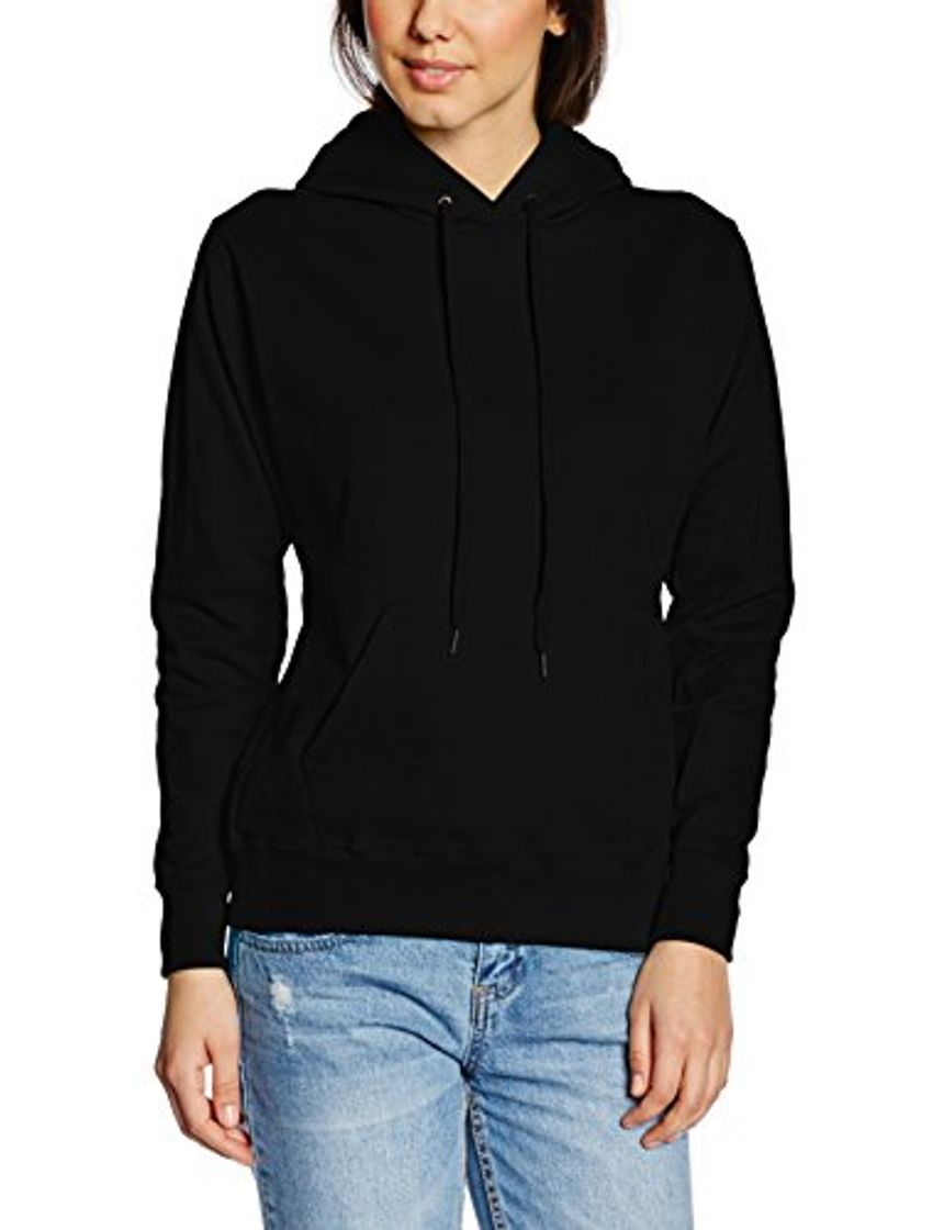 Product Fruit of the Loom SS068M - Sudadera para mujer, Negro