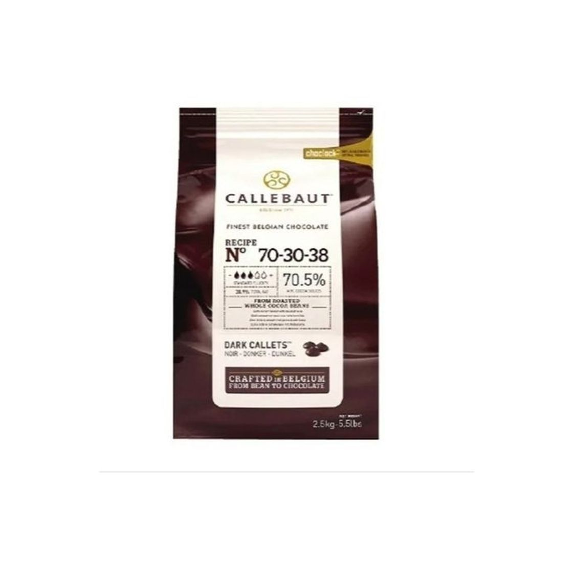 Producto Chocolate negro em gotas Callebaut 70%