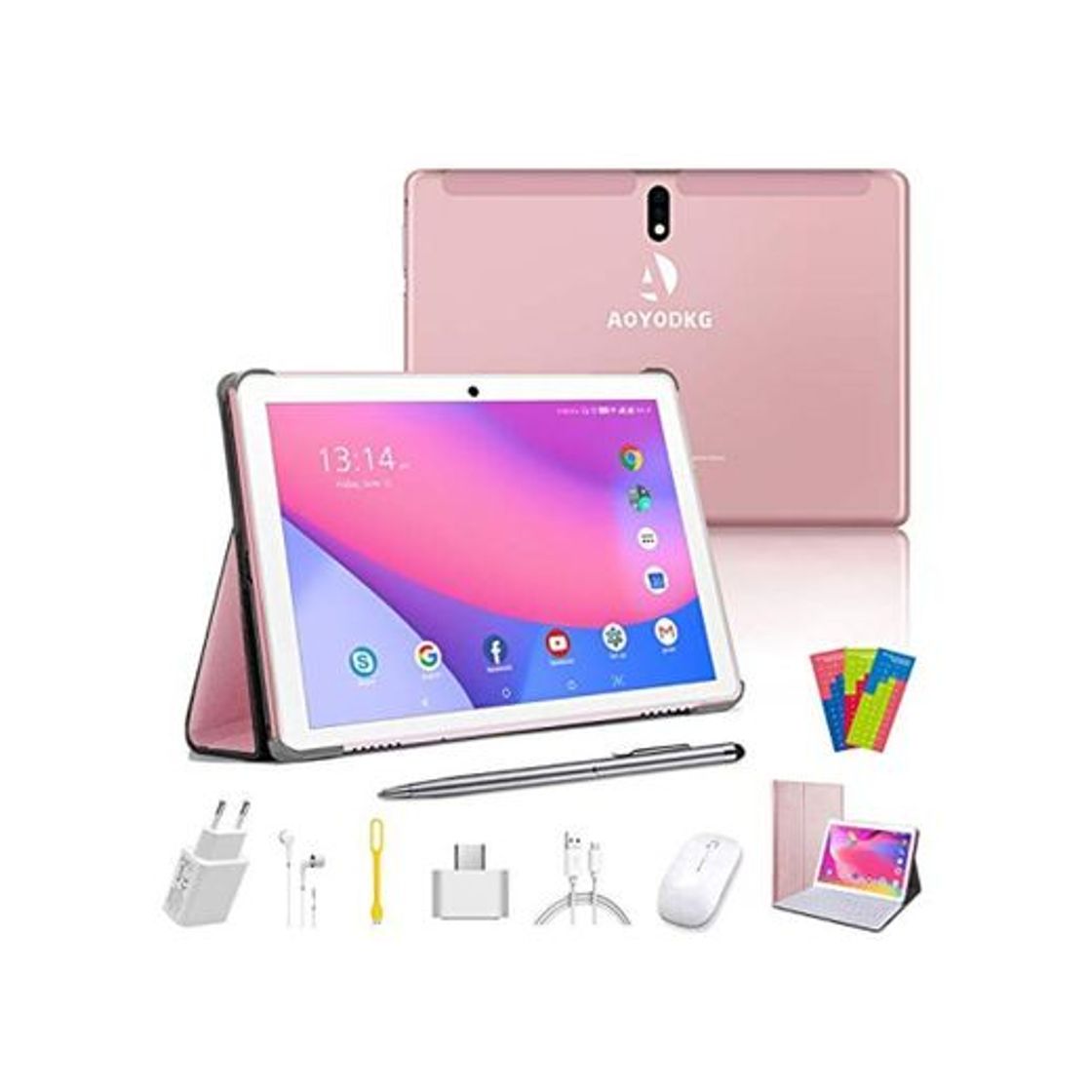 Product Tablet 10 Pulgadas 128GB Extendida 64GB ROM 4 GB RAM Ultrar-Rápido Android