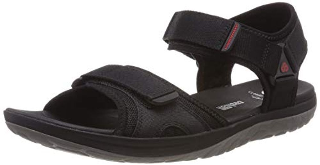 Product Clarks Step Beat Sun, Sandalias Punta Abierta para Hombre, Negro