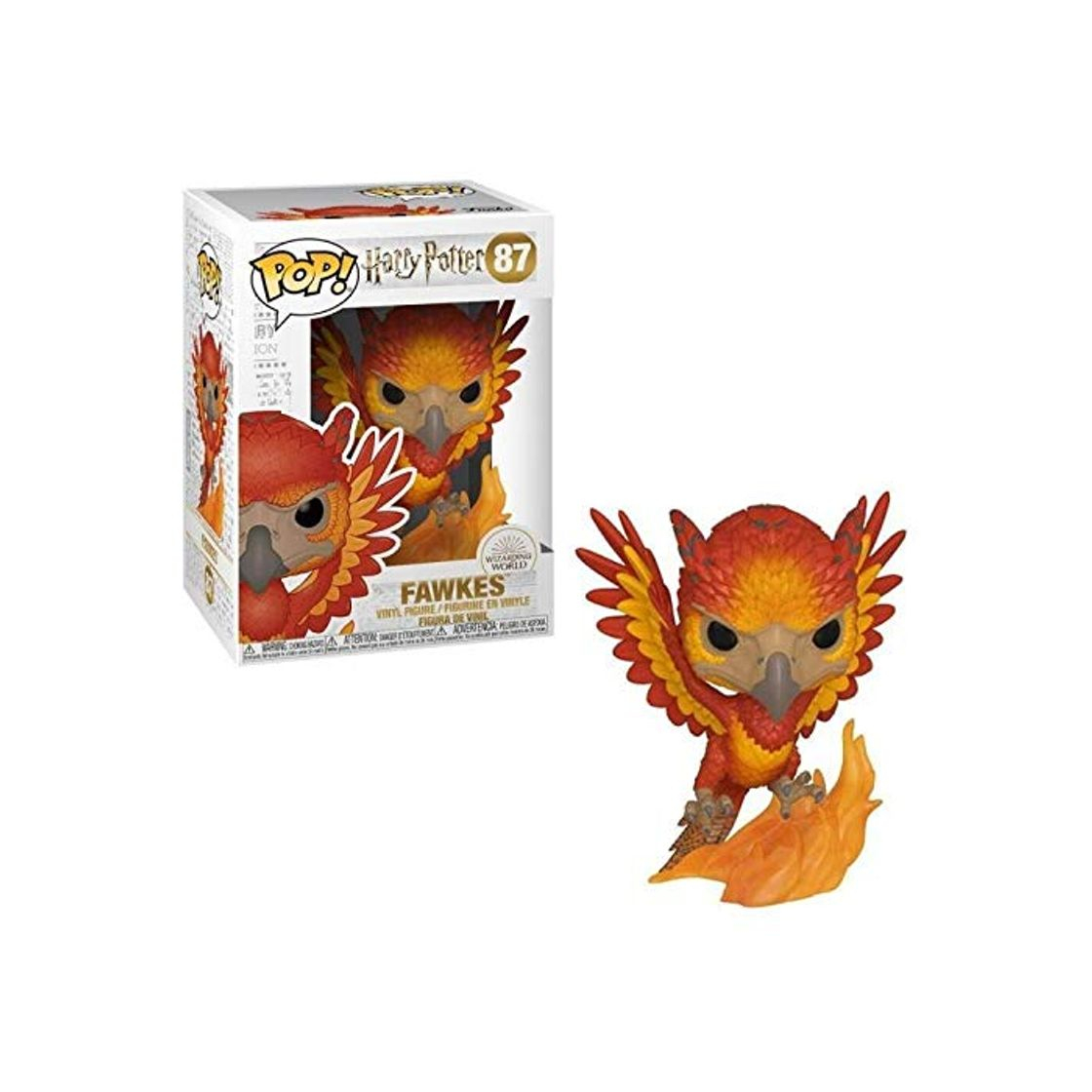 Social Funko- Pop Figura de Vinilo: Harry Potter S7-Fawkes Coleccionable,