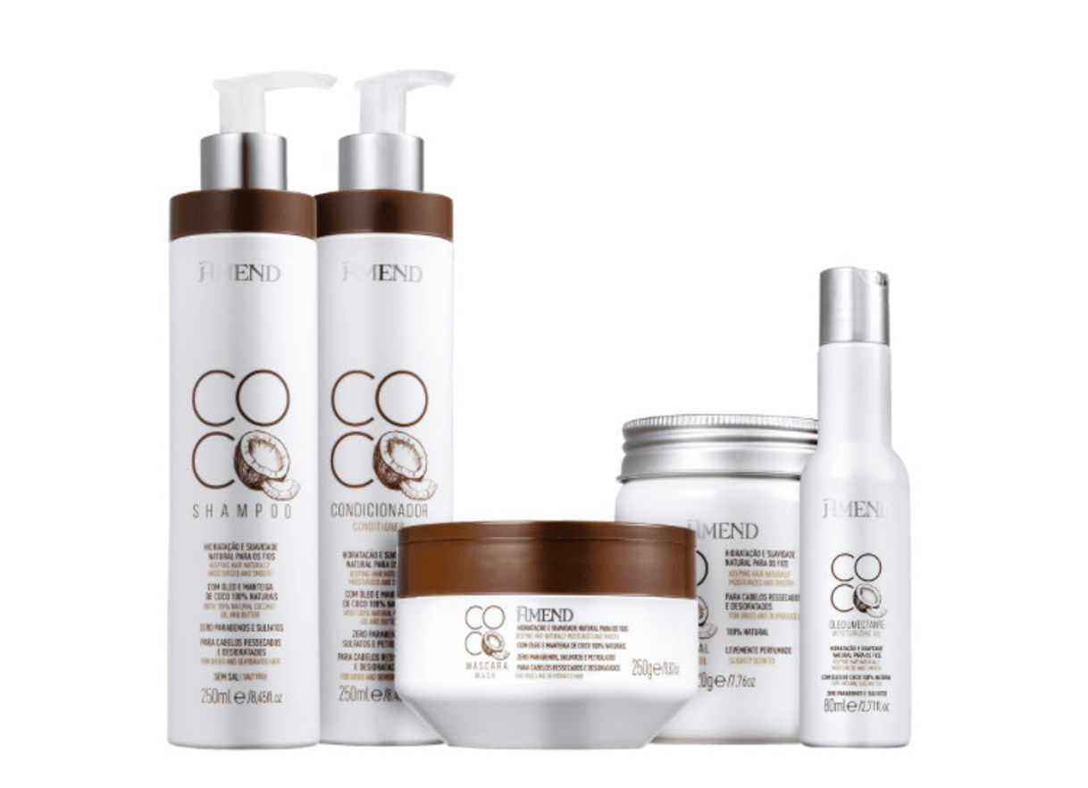 Kit Amend Coco Completo (tratamento para cabelos ressecados)