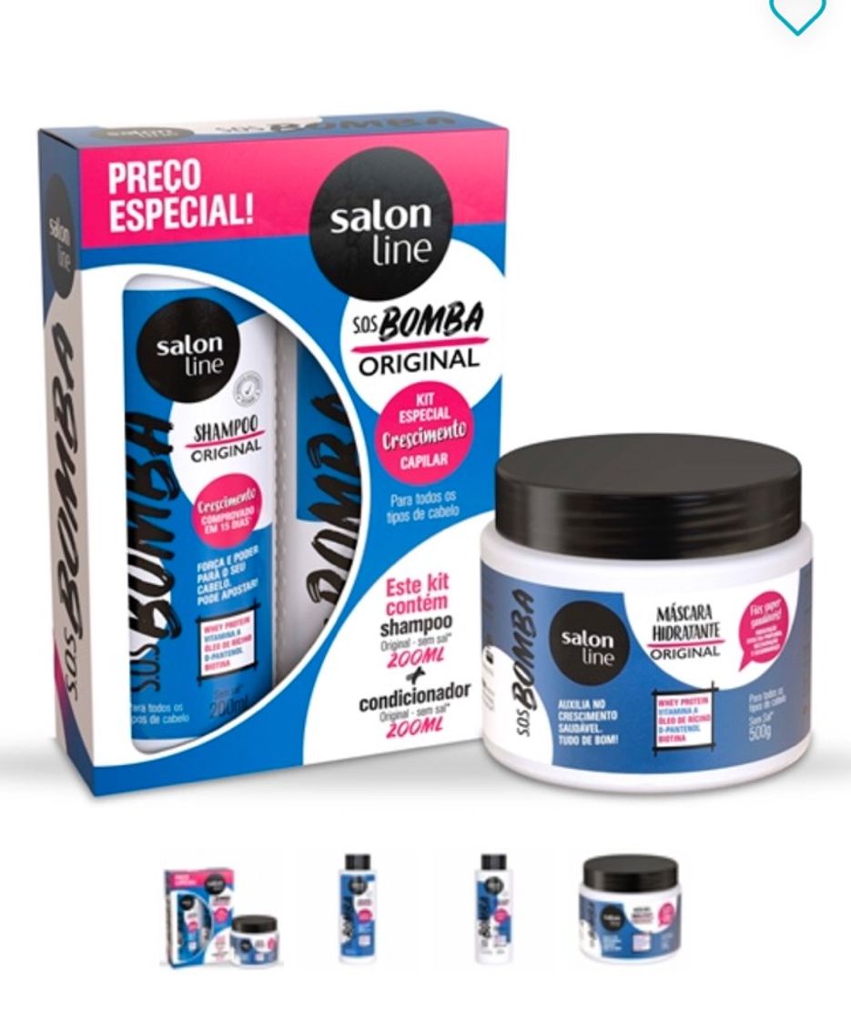 Kit crescimento capilar S.O.S BOMBA 