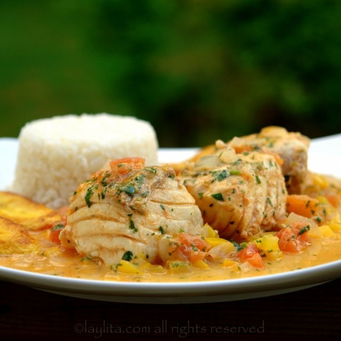 Encocado de pescado