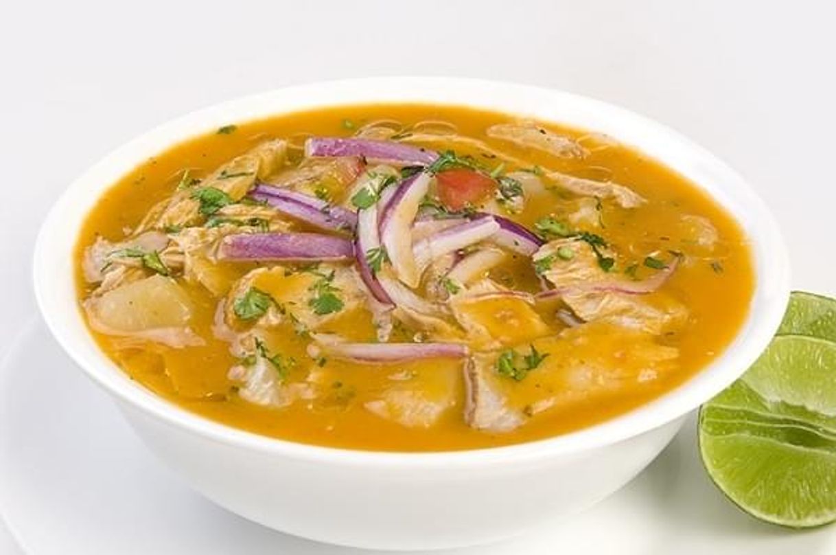 Encebollado de pescado