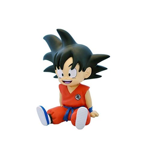 DragonPro Goku Sentado Mini Hucha 13,5 cm PVC Dragon Ball, Multicolor