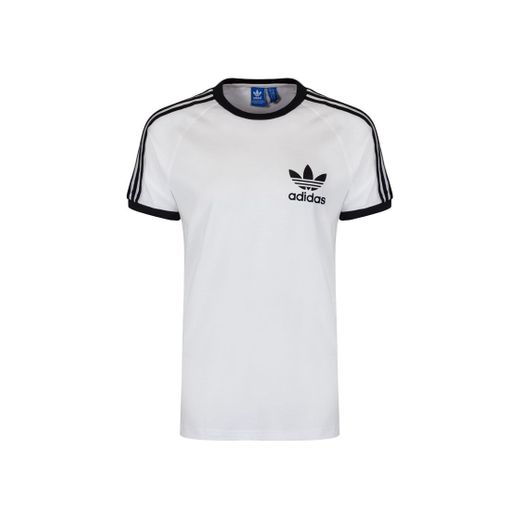 Camiseta ADIDAS trefoill retro blanc 