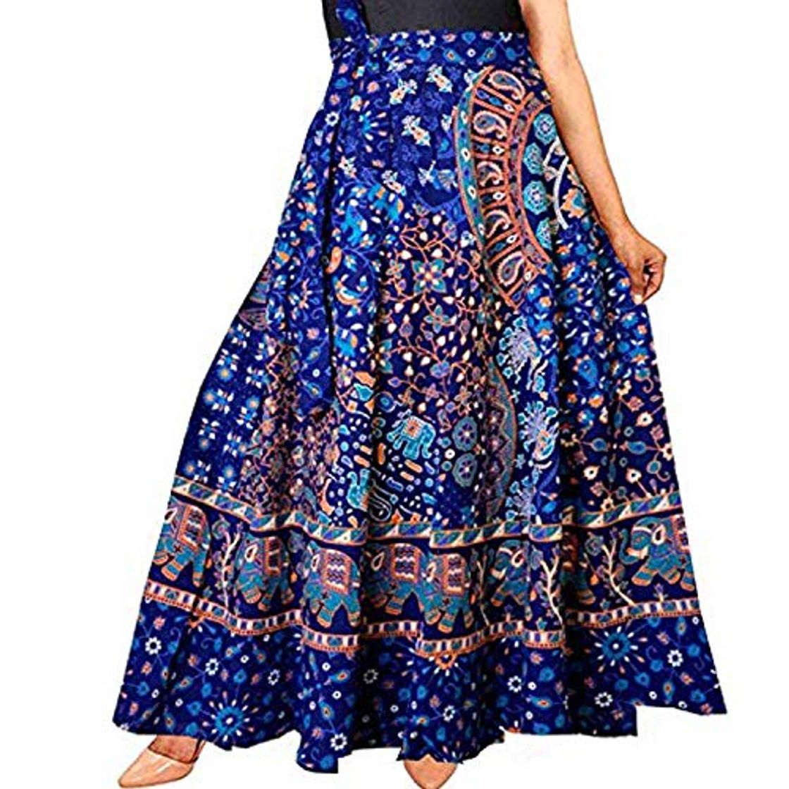 Social Sai Fashion Falda Boho Multicolor