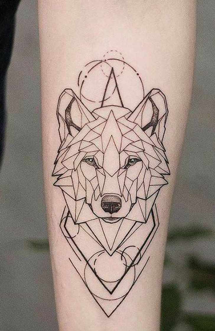 Fashion Tatoagem de lobo 🐺