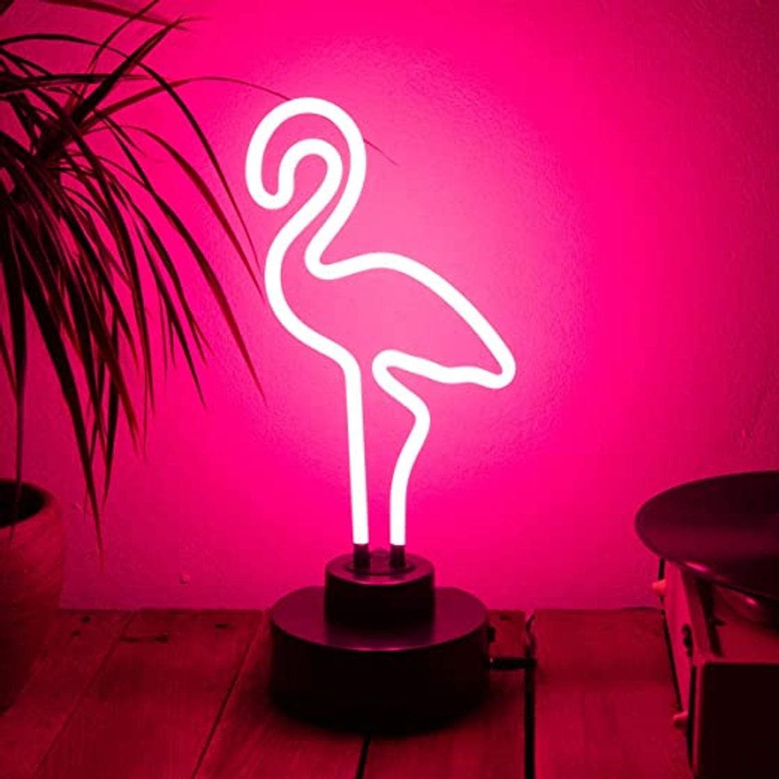 Elemento de la categoría hogar Flamingueo Flamenco Luces de Neon - Letrero Luminoso con forma de Flamenco