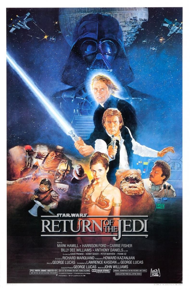 Película El retorno del Jedi