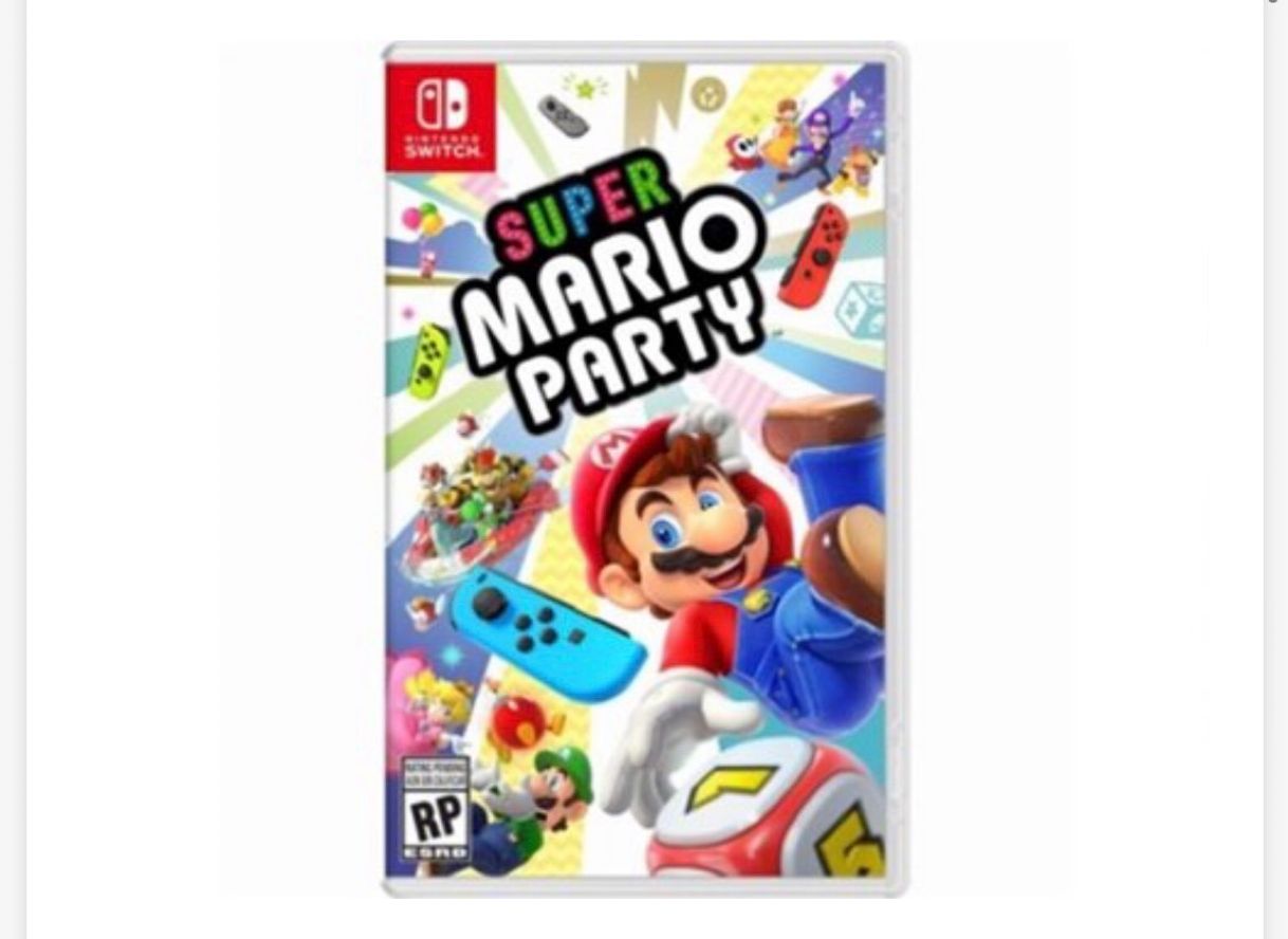 Videogames Jogo Nintendo Switch Super Mario Party