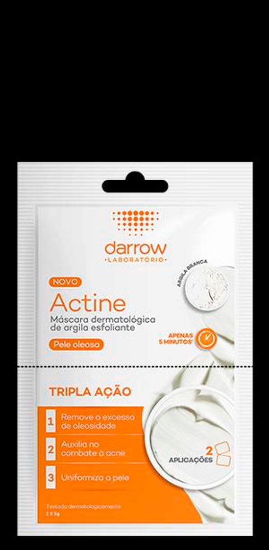 Moda Actine Máscara de Argila Esfoliante 25g – Darrow