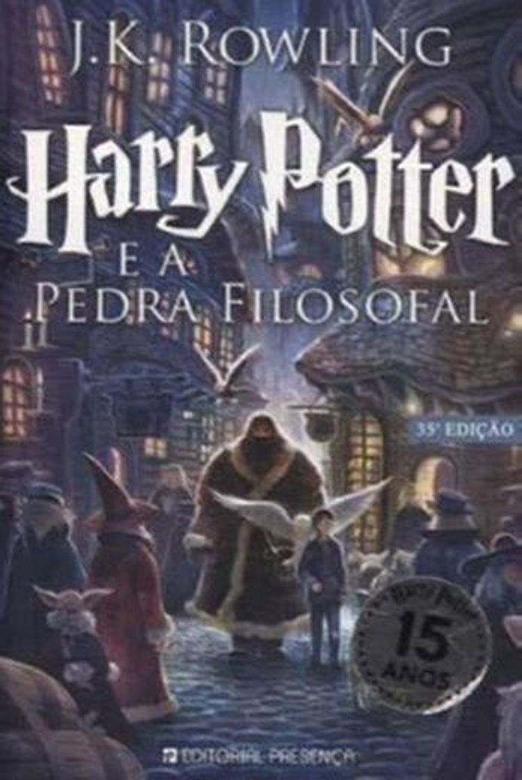 Libro Harry Potter e a Pedra Filosofal