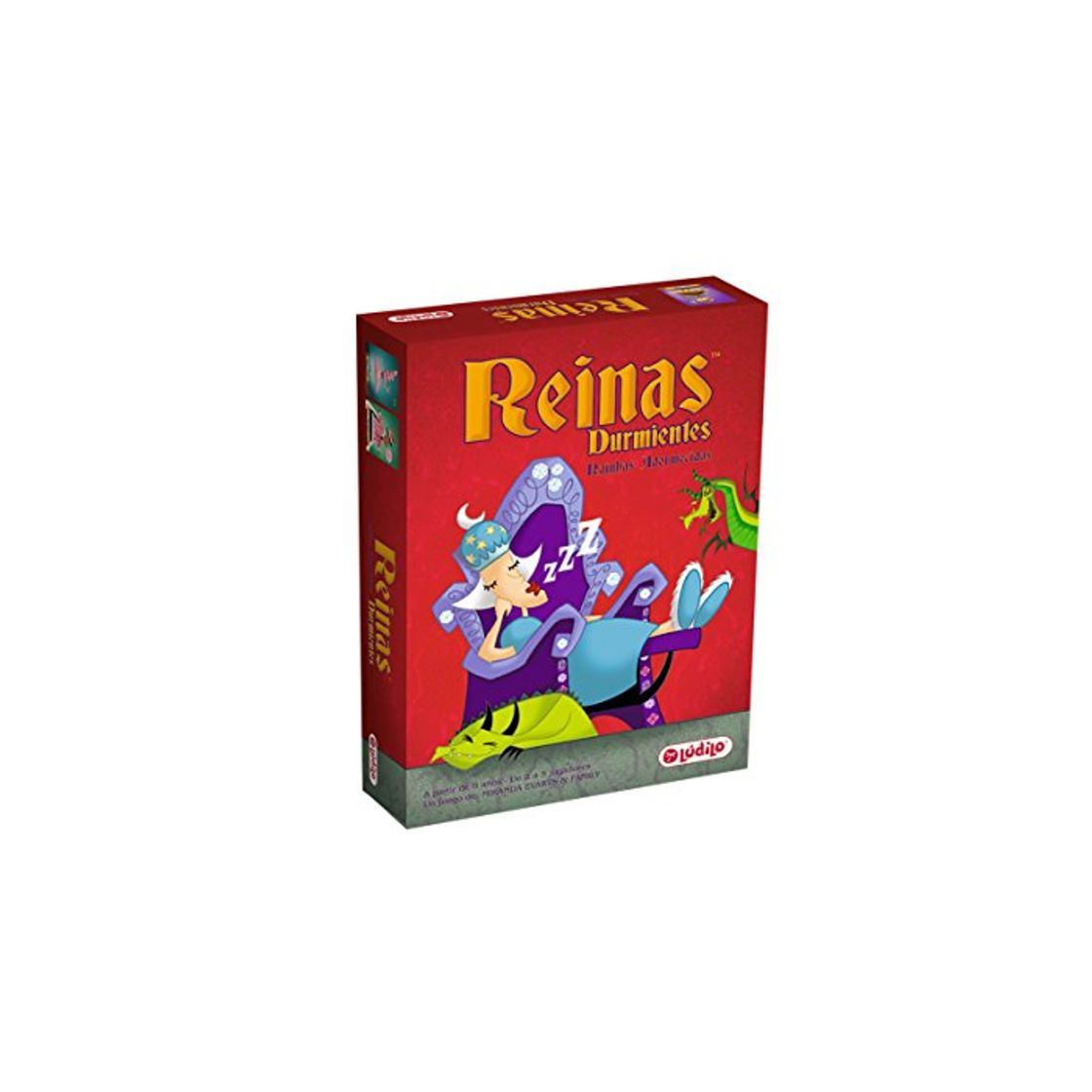 Producto Lúdilo- Reinas durmientes, Juego de Cartas Educativo para niños, Multicolor