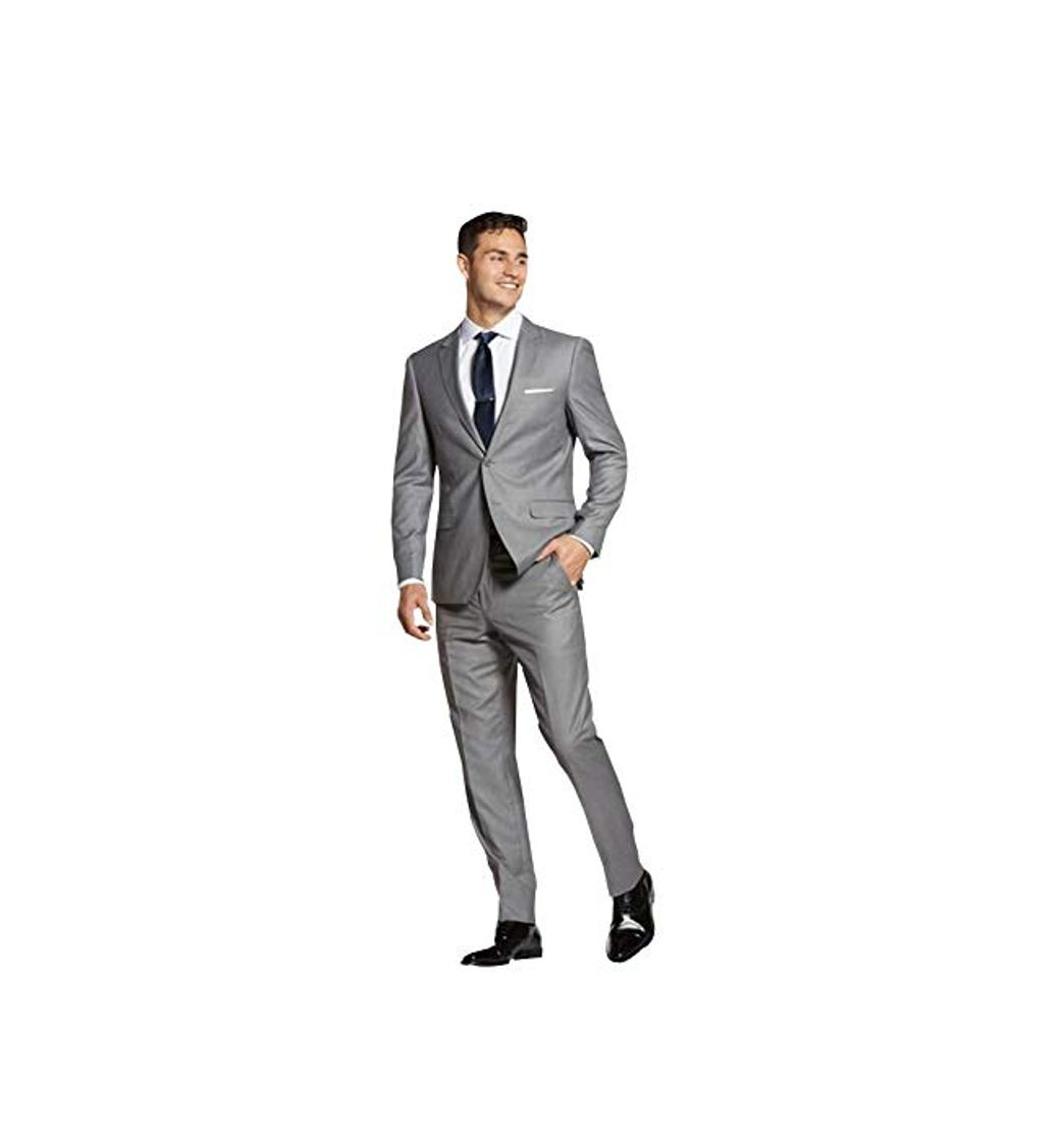 Producto QZI Hombre Traje de Muesca Solapa Conjunto de Dos Piezas Slim fit