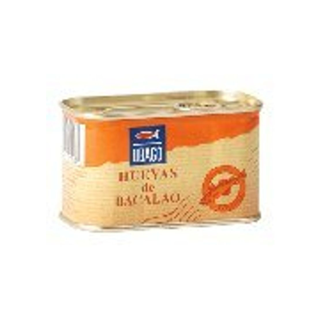 Products UBAGO huevas de bacalao lata 200 grs