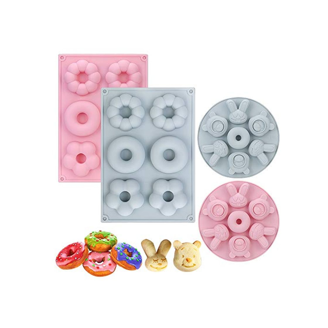 Product Moldes Donuts Silicona